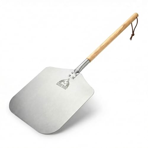 Premium Aluminum 12x14 Pizza Peel with Detachable Handle – Chicago Brick Oven