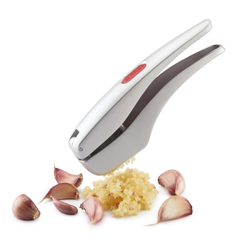 Zyliss Susi 3 Garlic Press Aluminum - Ergonomic Kitchen Tool with Nonstick Coating