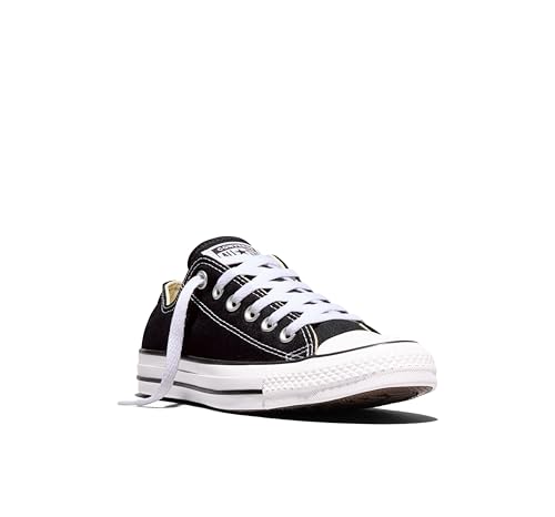 Converse Chuck Taylor All Star Low Top Sneakers - Black, Unisex, Size 13 Women/11 Men