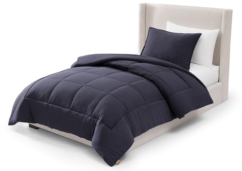 UGG Leonora Twin XL Comforter Set - Soft Navy Blue All-Season Bedding