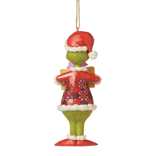 Grinch Christmas Ornament by Jim Shore – Enesco Hand Painted Hanging Decor, 5 Inch