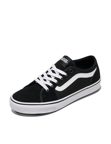 Vans Men's Filmore Decon Sneakers - Black White, Size 10
