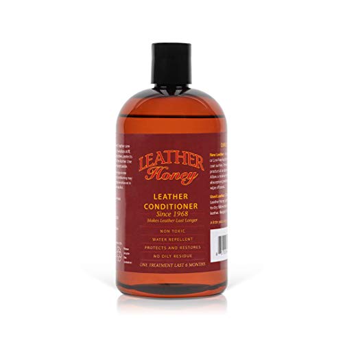 Leather Honey Leather Conditioner 16 Fl Oz - Non-Toxic, Made in USA Since 1968