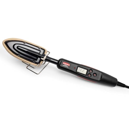 Digital Textile Iron with Temperature Control for Hobbies & Crafts