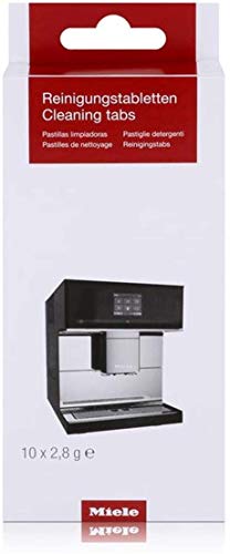 Miele Coffee Machine Cleaning Tablets - 20 Pack for Descaling & Maintenance