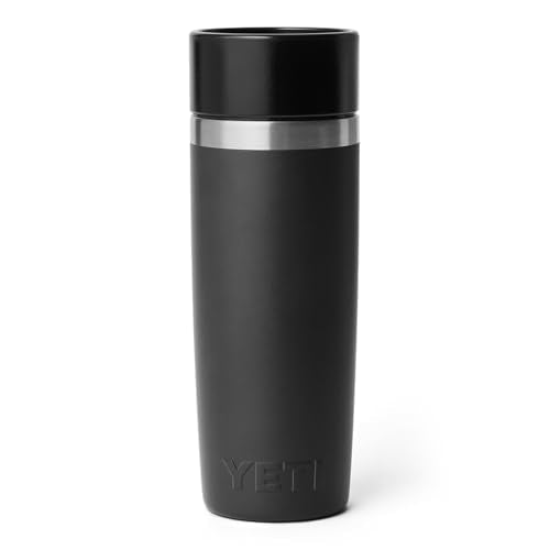 16 oz Travel Bottle - Stainless Steel Vacuum Insulated with Leakproof Cap - Black