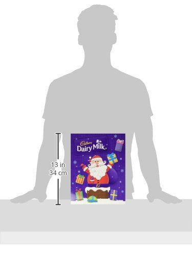 Cadbury Dairy Milk Advent Calendar - 24 Chocolate Shapes for Christmas