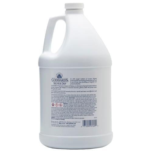 Goddard's Silver Cleaner Dip 1 Gallon - Instant Tarnish Remover & Polish