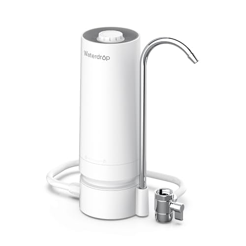 Waterdrop CTF-05 White Plastic Faucet Water Filter with Filter Life Reminder
