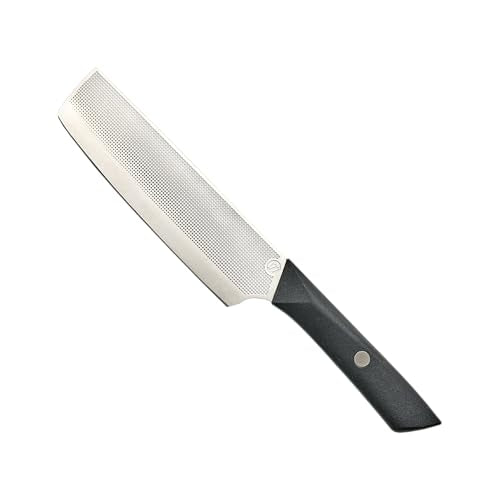 Christopher Kimball Milk Street 6.75-Inch Nakiri Knife - German Steel Vegetable Chef Knife for Home Kitchen