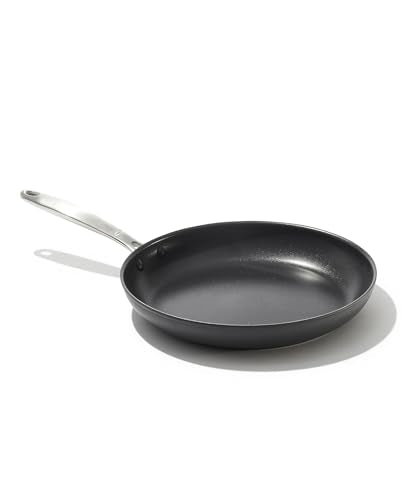 OXO 10-Inch Black Ceramic Nonstick Frying Pan Skillet - Hard Anodized, Oven & Dishwasher Safe