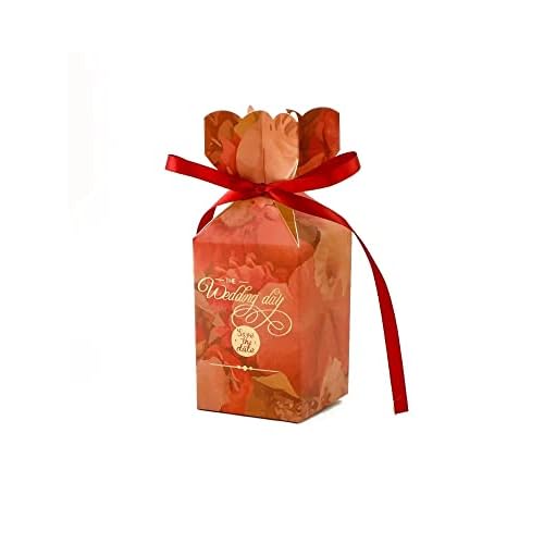 3/8 inch Double Faced Red Polyester Satin Ribbon 50 Yards for Gift Wrapping,Wedding Decoration, Bows Making, Sewing, DIY Crafts