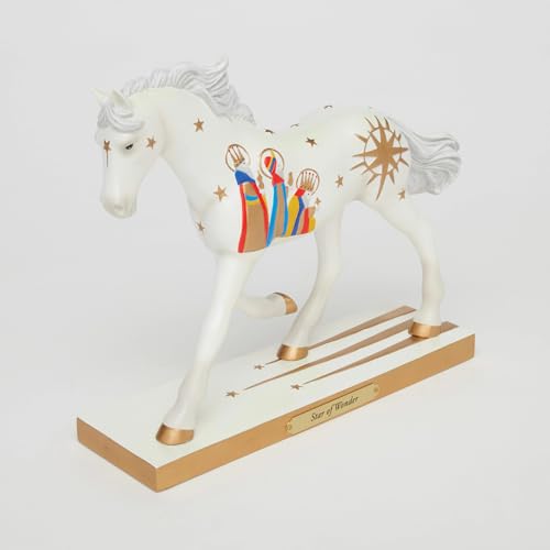 Enesco Trail of Painted Ponies Christmas Star of Wonder Figurine - 7.3 Inch Holiday Decor