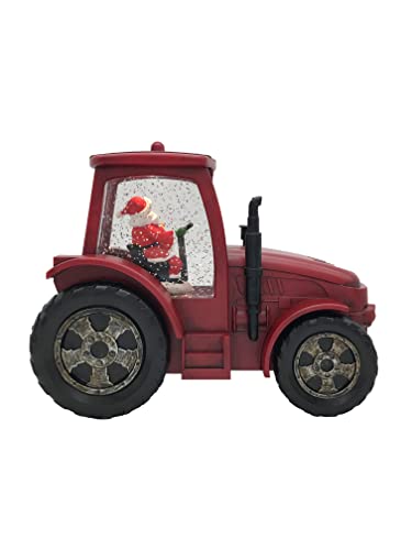 Victory Creative Christmas Holiday Illumination Santa in Tractor