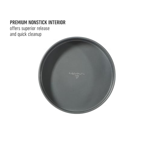 10-Piece Nonstick Bakeware Set with Steel Core and PFOA-Free Coating