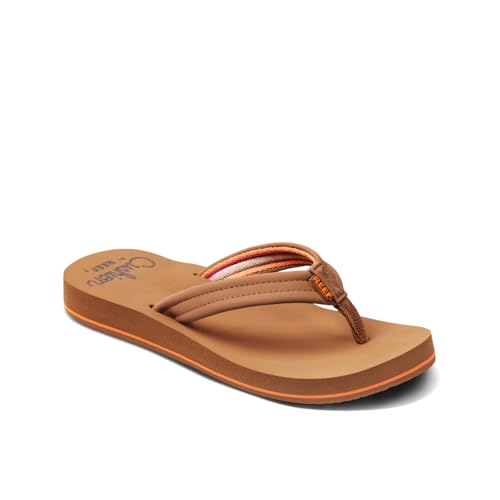 Reef Women's Cushion Breeze Sandals - Tan Smoothie, Size 9