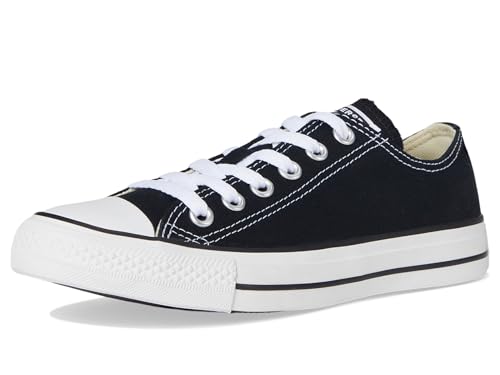 Converse Chuck Taylor All Star Low Top Sneakers - Black, Unisex, Size 13 Women/11 Men
