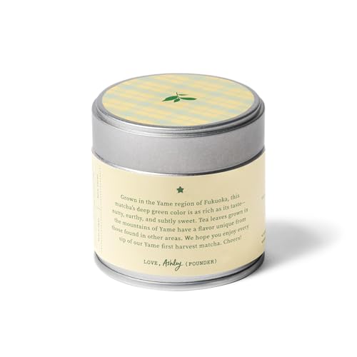 Premium Matcha Green Tea Powder - First Harvest from Yame Japan 30g