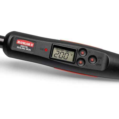 Digital Textile Iron with Temperature Control for Hobbies & Crafts