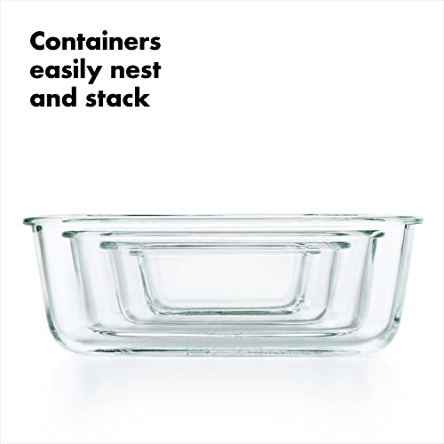 Teal 16-Piece Glass Food Storage Container Set with Airtight Lids - BPA-Free