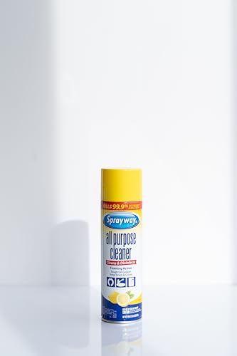 Sprayway All Purpose Cleaner Foaming Spray Lemon Scent 19oz 6 Pack