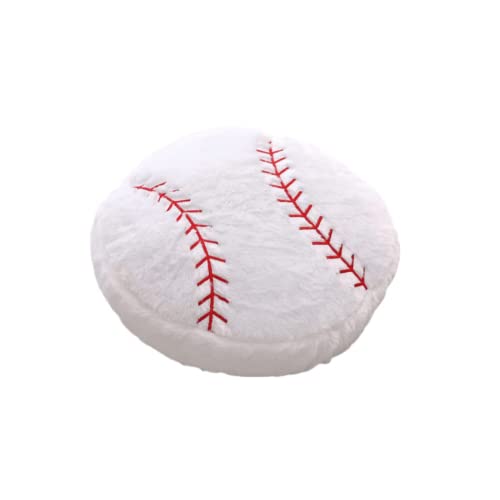 Baseball Sports Pillow Fluffy Soft Throw Pillow Toy £¬14" Durable Sport Baseball Plush Toys,Plush Toys Gift for Kids Boy Girls Children Room Decoration
