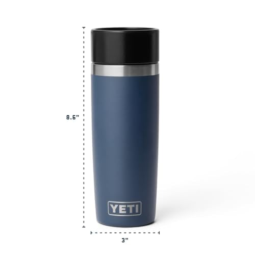 16 oz Travel Bottle - Stainless Steel Vacuum Insulated with Leakproof Cap - Black