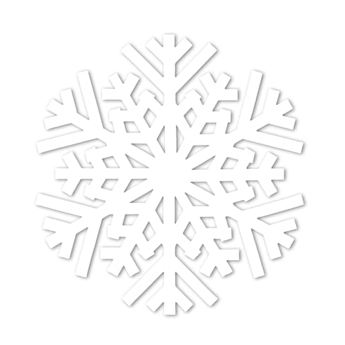 50Pcs Christmas Snowflake Placemats - Winter Holiday Table Decor, Disposable Paper Mats