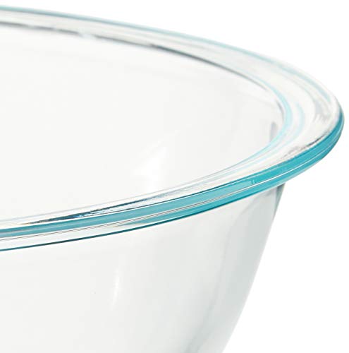 Pyrex Glass Bowl Set with Lids - 8-Piece Kitchen Storage & Mixing Bowls