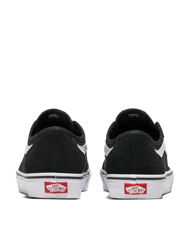 Vans Men's Filmore Decon Sneakers - Black White, Size 10