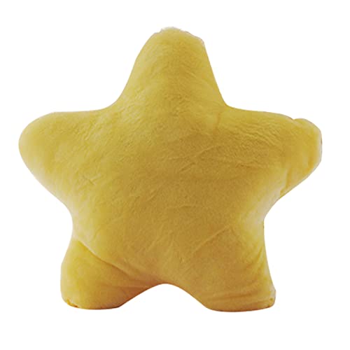 Star Pillow Plush Soft Star Shaped Throw Pillows Toy Stuffed Cushion Yellow 15.7"