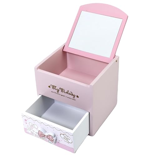 Girl Jewelry Box Pink Cute bunny Tabletop Children Storage Box Little girl birthday christmas Gift kids jewelry box Organizer