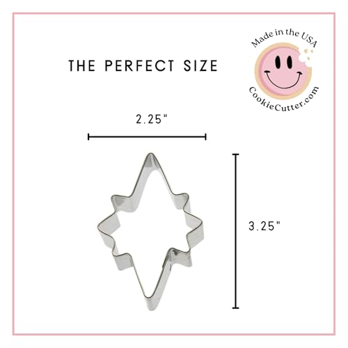 Foose Nativity Scene Cookie Cutter Collection – 7-Piece Full Set, Tin-Plated Steel