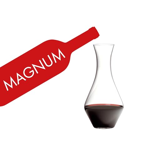 Riedel Cabernet Magnum Decanter - Clear 64 Ounces, Elegant Wine Pourer