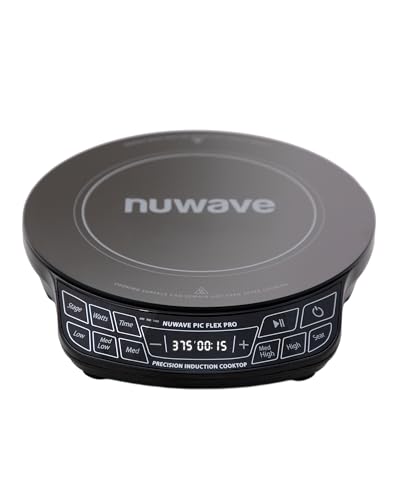 Nuwave Flex Pro 10.25-Inch Portable Induction Cooktop with Touch Display