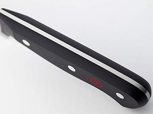 Wüsthof Gourmet 5-Inch Hollow Edge Santoku Knife - Black Handle