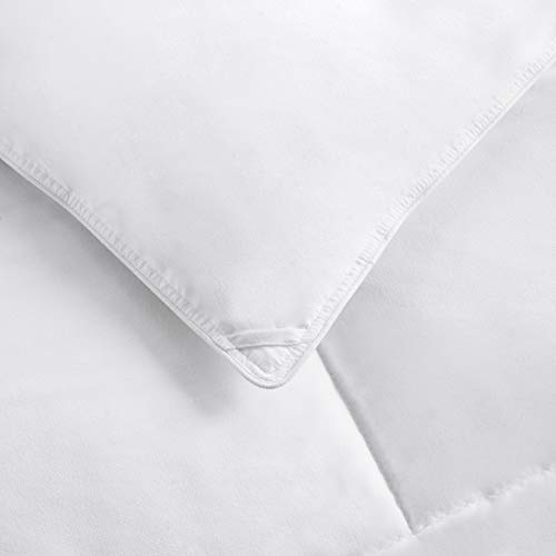 King All-Season White Down Alternative Comforter with Corner Tabs - Machine Washable