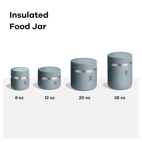 Hydro Flask Food Jar 20 Oz Shale Gray Insulated Leakproof Stainless Steel