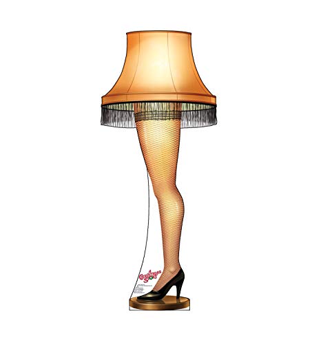 Christmas Story Cardboard People Leg Lamp Cardboard Cutout - 48 Inch