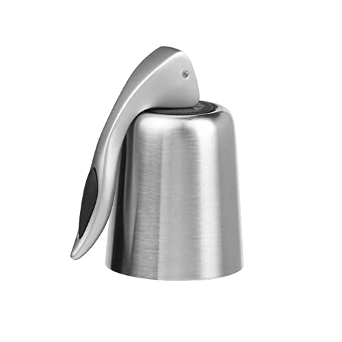 Oggi Bottle Stopper, Lever, Stylish Wine Topper (7653.)