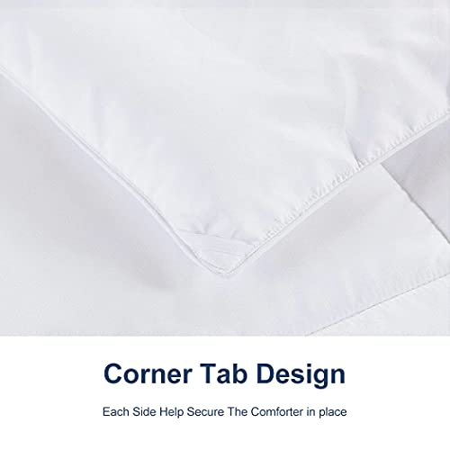 ACCURATEX Queen Duvet Insert 400GSM Down Alternative Comforter 90x90 White