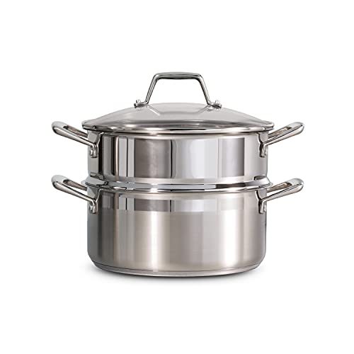 Tramontina 5 Qt Stainless Steel Steamer Set for Cooking & Steaming