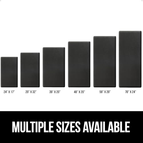 Gorilla Grip Cushioned Anti-Fatigue Kitchen Mat 39x20 Black - Supportive Foam Comfort