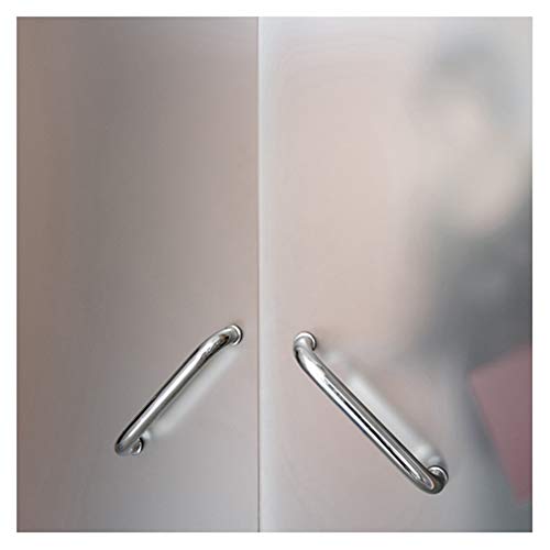 Opaque Privacy Frosted Window Film - Non-Adhesive Static Cling 36in x 22ft