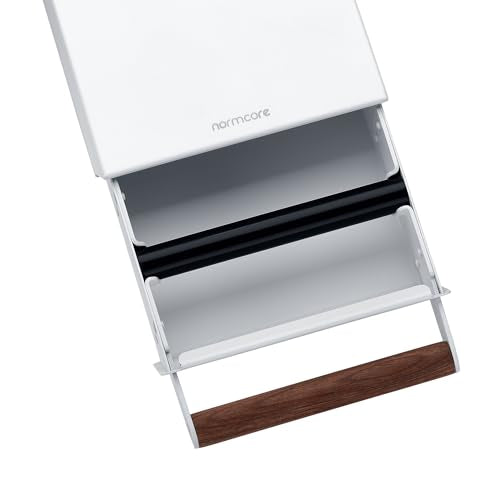 Normcore Espresso Knock Box Drawer White M - Coffee Grounds Disposal Bin