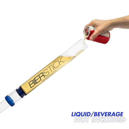 Bierstick Beer Bong Syringe - 24oz Party Funnel for Tailgating & Events