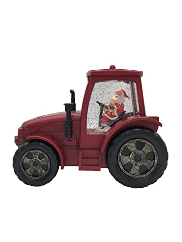 Victory Creative Christmas Holiday Illumination Santa in Tractor