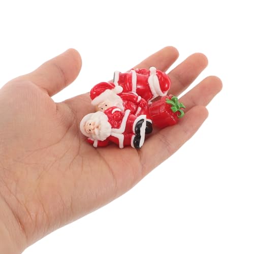 Happyyami 20pcs Christmas Miniature Ornaments Set - Resin Holiday Decorations for Tree & Holiday Decor