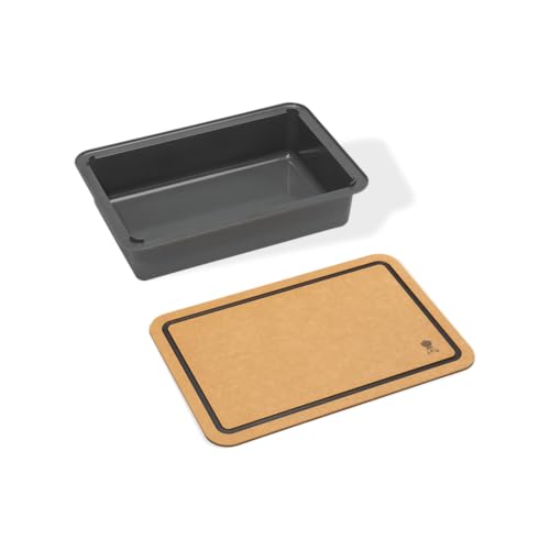 Weber Works™ Basin with Cutting Board Lid 9.45 x 14.4 inches - Pack of 1