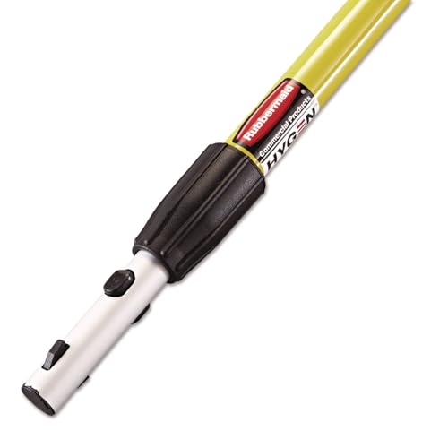 Rubbermaid Commercial HYGEN Adjustable Extension Handle - 4 to 6 ft Lightweight Mop Pole